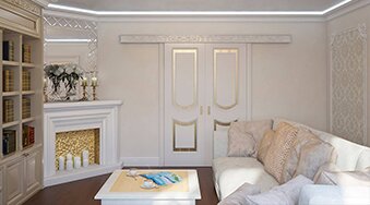 Интерьер гостиной